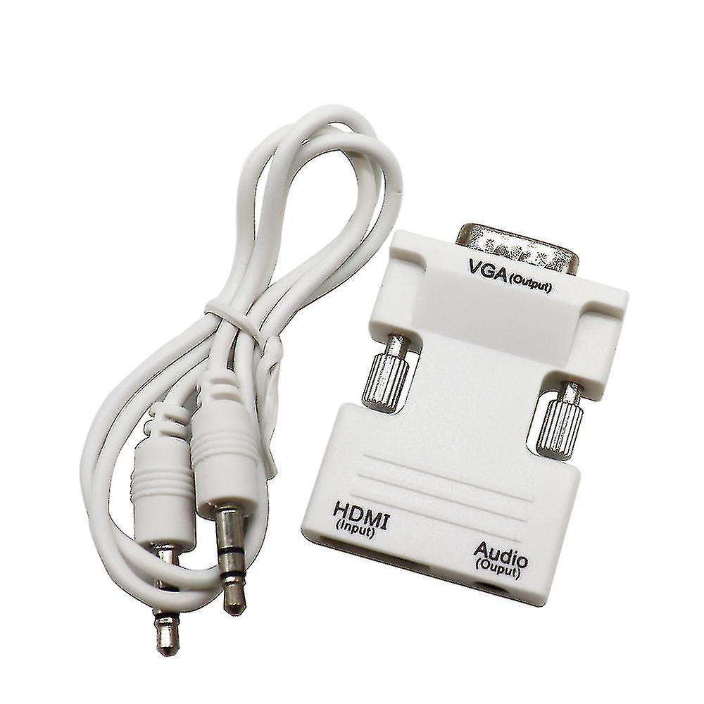 HDMI To VGA Converter With 3.5mm Audio Cable