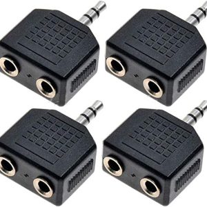 SE-L66 3.5mm Audio Conversion Head 1 Male to 2 Female Pack Of 100