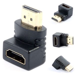 SE-L58 90° Angle HDMI Male To Female Pack Of 100