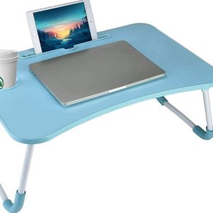 XF0661 Laptop Table with Tablet Stand and Cup Holder
