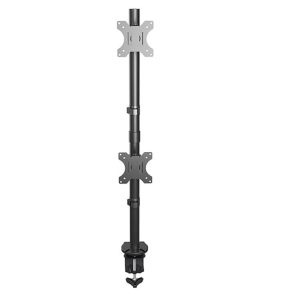 XF0670 Dual Table Clamp Monitor Stand 13″ To 27″