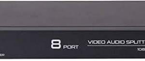 XF0308 8 Port Video Audio Splitter AV-108