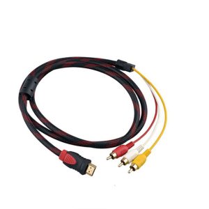 SE-H3-01 HDMI To 3RCA Male Cable 1.5M