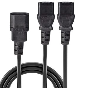 XF0536 Y Splitter Power Adapter Cable 1.6 Meters