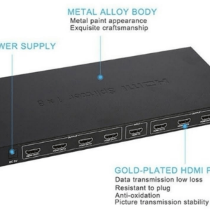 SE-L67 HDMI Splitter With 8 Ports UHD 4K x 2K