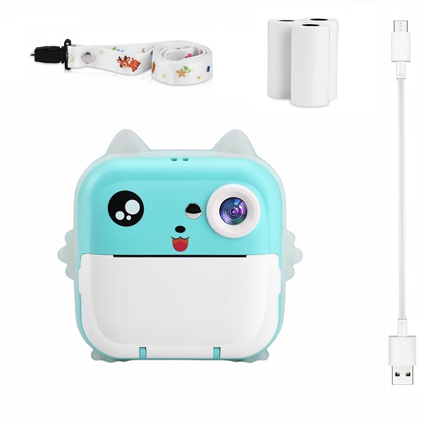 Aerbes AB-SX11 Kids Polaroid Printing Camera With 2 x 800mah Battery