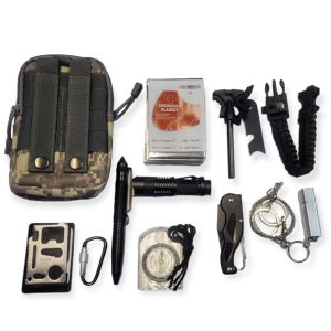SYF-025 Tactical Survival And Emergency Kit 12-Piece