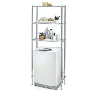 XF0871 Three Tier Bathroom Over Toilet Shelf Organizer