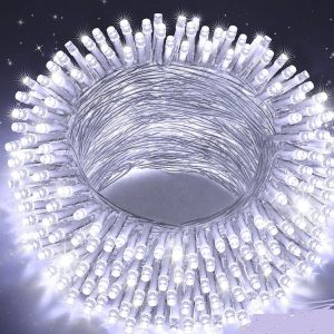 20M LED Inter-Connecting Clear Cable Fairy Light White - ZYF-D81