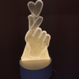 SE-131 3D Tri-colour 3D Luminous Acrylic Board Night Light