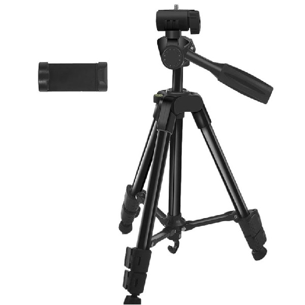 Neepho JG20375215 Lightweight Adjustable Tripod With Cell Phone Holder NP-3180