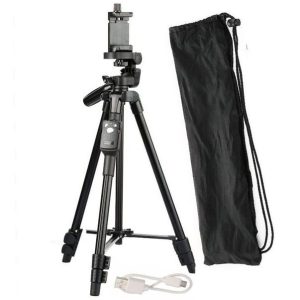 Yufeng JG20375271 3388 Tripod With Bluetooth Remote For IOS & Android Cellphones
