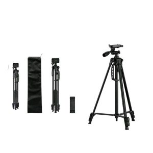 PM-309 Iron Tube Camera Tripod 141cm